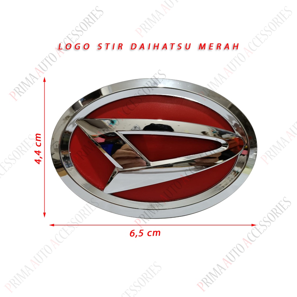 Logo Setir Mobil Stir Daihatsu Merah