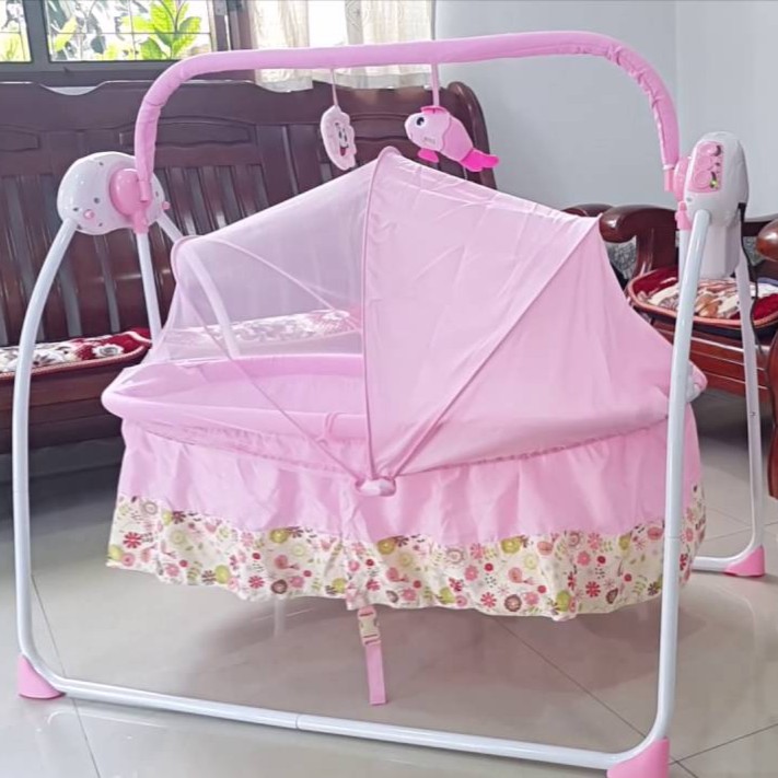 baby elle automatic cradle swing