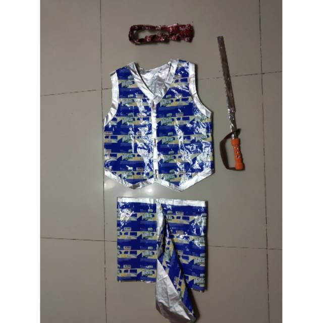 Baju Daur Ulang Laki 9 Th Prajurit