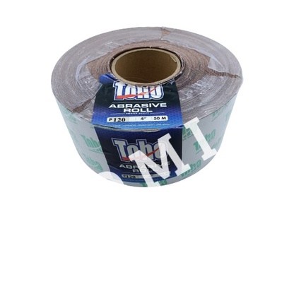 Amplas Roll TOHO No 120 | Amplas Meteran Grit 120 | Amplas Besi
