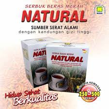 

SBMN NASA-Serbuk Beras Merah Natural-500gram