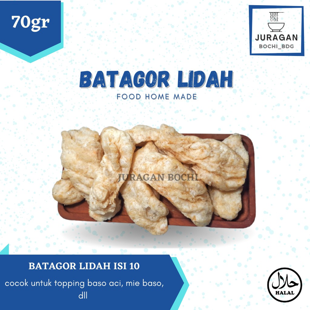 

BATAGOR LIDAH ISI 10 BANDUNG HARGA TERMURAH ENAK RENYAH