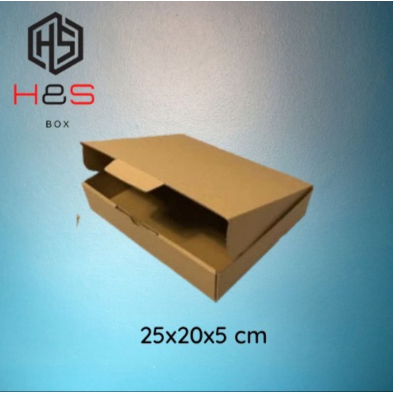 

Box kardus 25x20x5 DIE CUT (min. 10pcs)