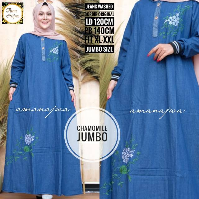 Chamomile Jumbo Dress Casual by Ama Najwa