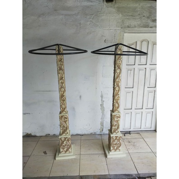 tongak tiang payung ukiran acc dekorasi pelaminan minang padang