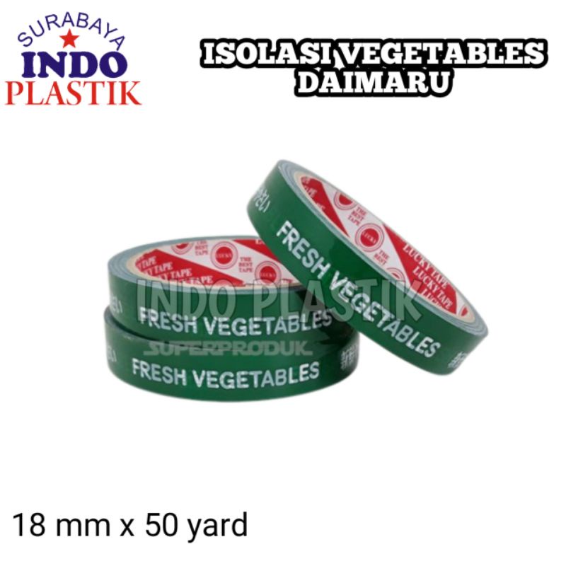 

lakban fresh vegetables isolasi sayur daimaru uk 18 mm x 50 meter