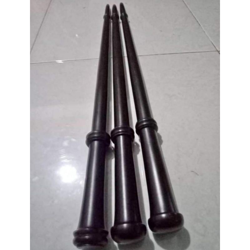 TONGKAT KOMANDO KAYU KELOR HITAM/TONGKAT KOMANDO KAYU BERTUAH