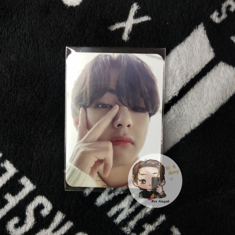 PC PHOTOCARD BTS DICON TAEHYUNG V OFFICIAL READY PEACE