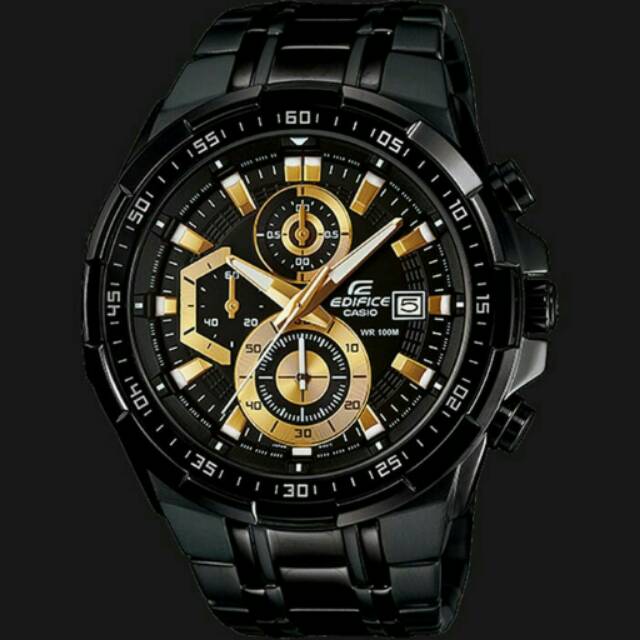 Jam tangan Casio Edifice EFR 539BK- Jam Tangan Casio