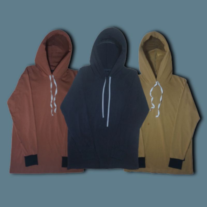 Kaos Hoodie Kaos Distro Hoodie Lengan Panjang Pria Wanita