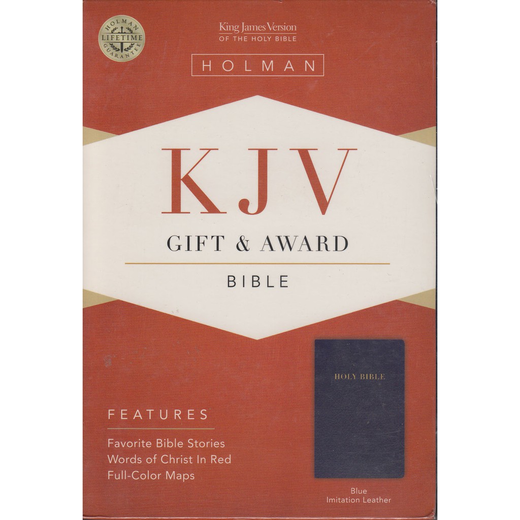 A) KJV Gift & Award Holy Bible. King James Version. Alkitab bahasa Inggris