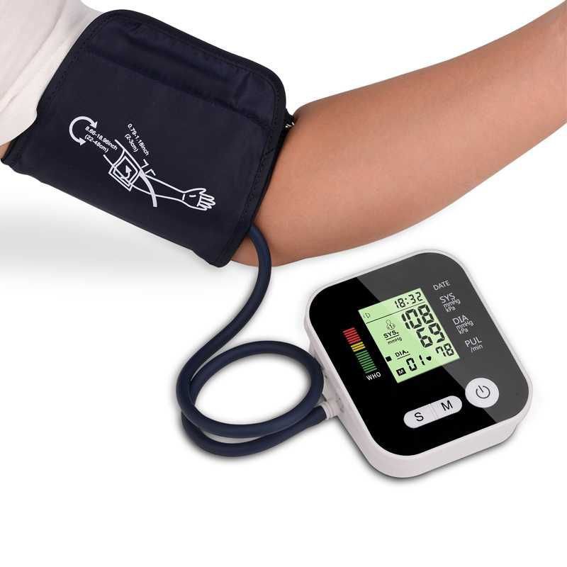 Tensimeter Tensi Meter Digital Alat Ukur Pengukur Tekanan Darah Akurat Blood Pressure Monitor sphygm