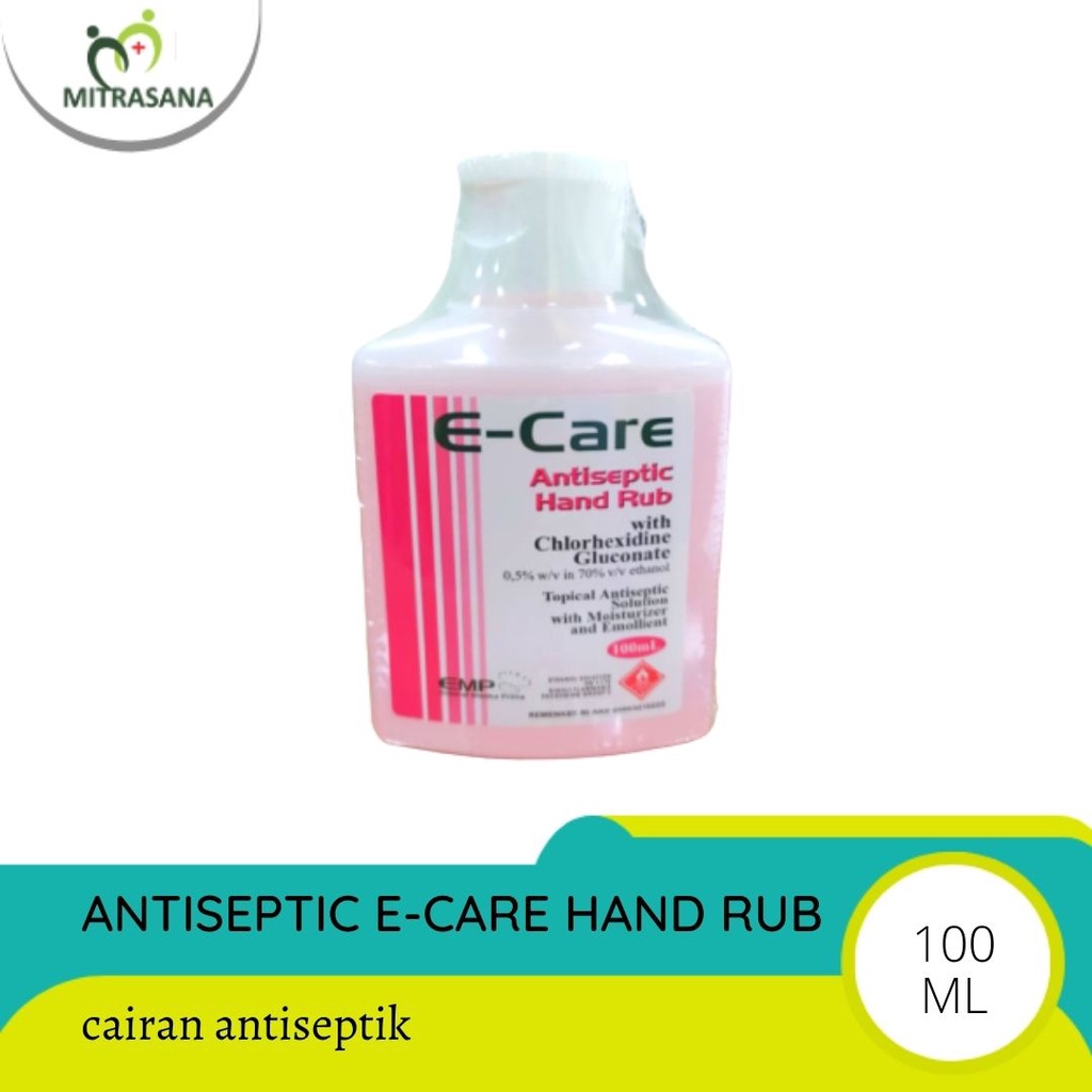 Antiseptic E-Care Hand Rub 100ml