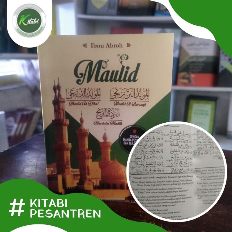 Buku Terjemah 3 Maulid Dan Makna Pesantren Ukuran Saku Terjemah Maulid Diba i Terjemah Diba Terjemah