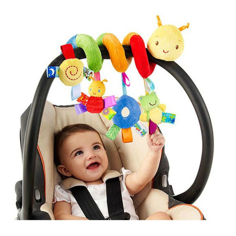 Mary Crib Aksesoris Bungkus Hewan Untuk Boneka Untuk Stroller Interaktif Grabbing Handshake Crib Toy for w/Teething Newborn