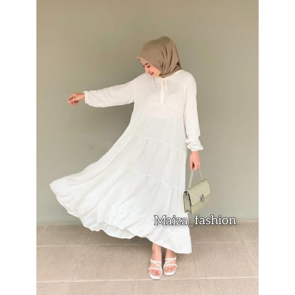 Rachel Midi Dress // Long Tunik Wanita Terbaru