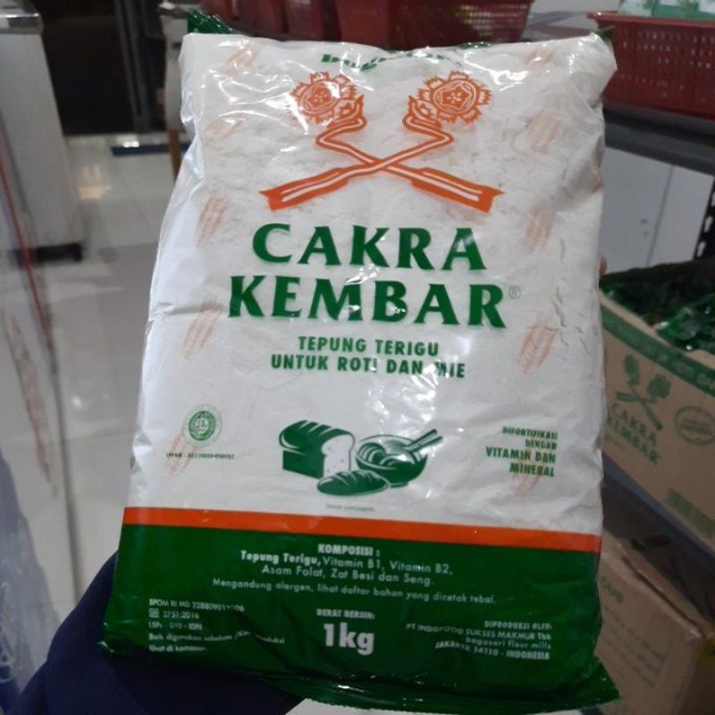 

Tepung Terigu Cakra Kembar 1kg