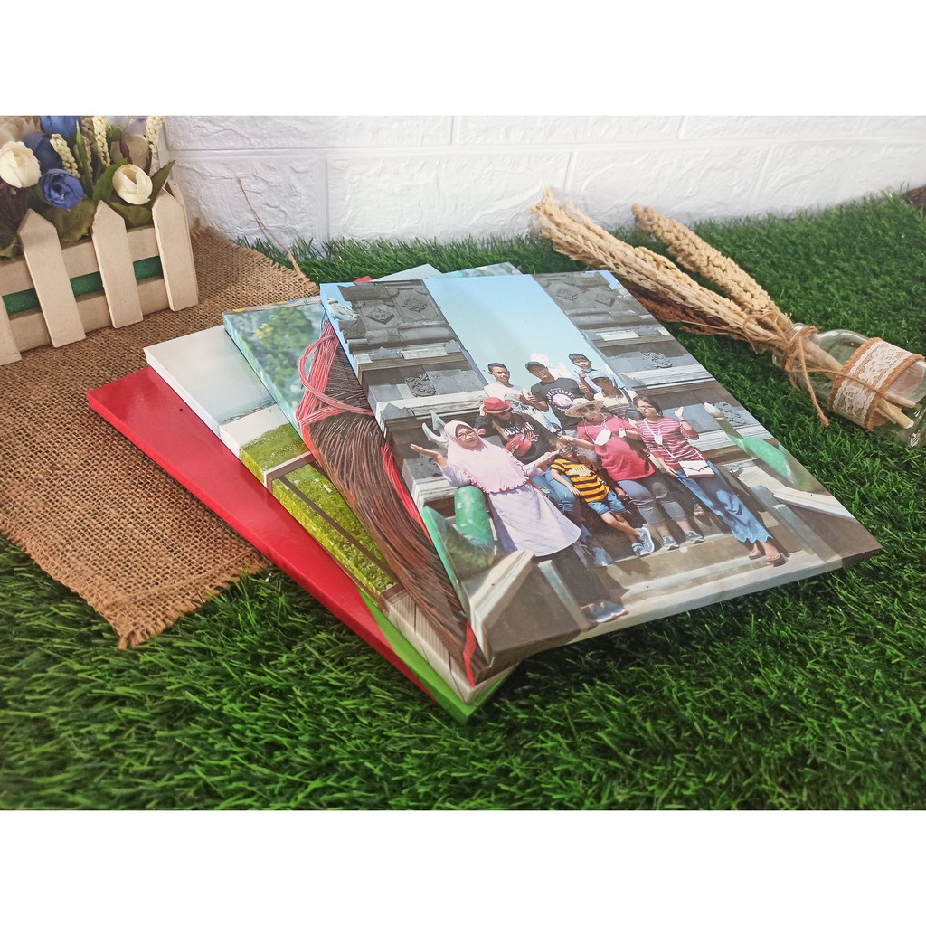 Cetak Foto Blok Foto Frameless 3D Wall Decor