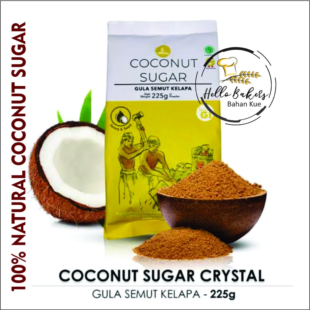 

COCONUT SUGAR GULA SEMUT TIMURASA 225GR / GULA SEHAT / GULA DIET