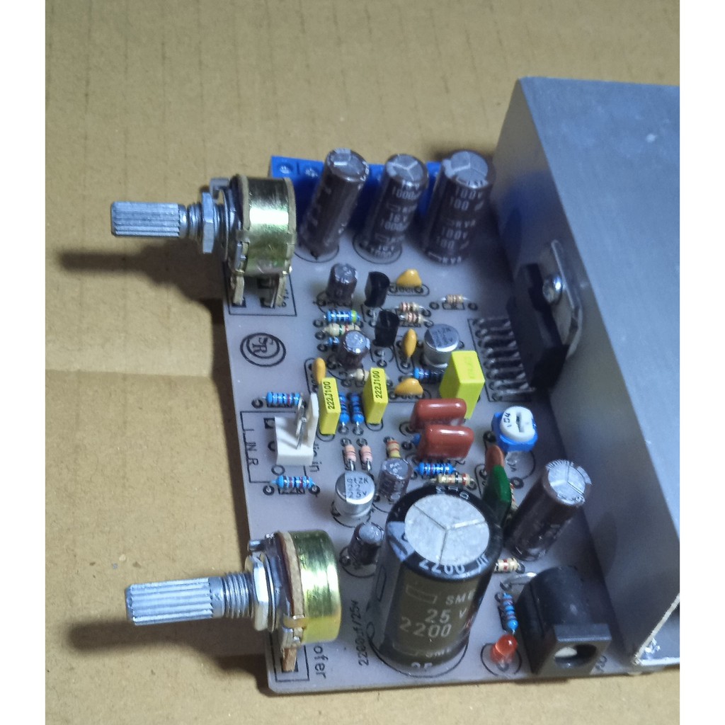 home ampli 2.1 tda 7377 aki/adaptor 12v-19v