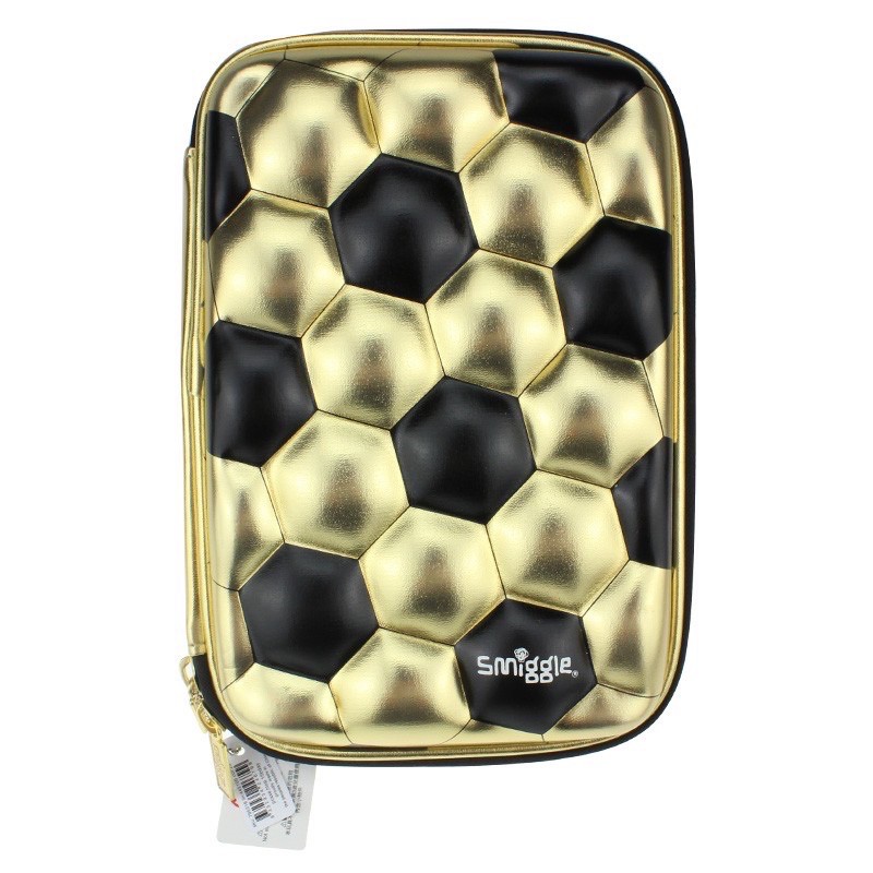 

Smiggle Carry Case Bola Gold Edition Kotak pensil anak