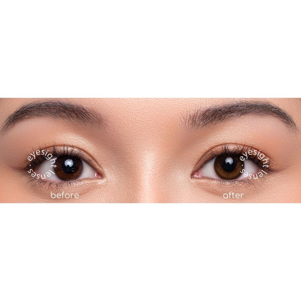 [CLEARANCE] EYESIGHT LENSES Softlens Princess Moonlight Brown (1pc/sebelah)