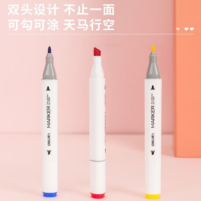 

Discount Deli Color Marker With Bag Spidol Warna Dengan Tas 30/40/60/80C 70807 - 30 WARNA
