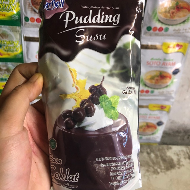 

Pudding Susu Rasa Coklat Nutrijell 145gr