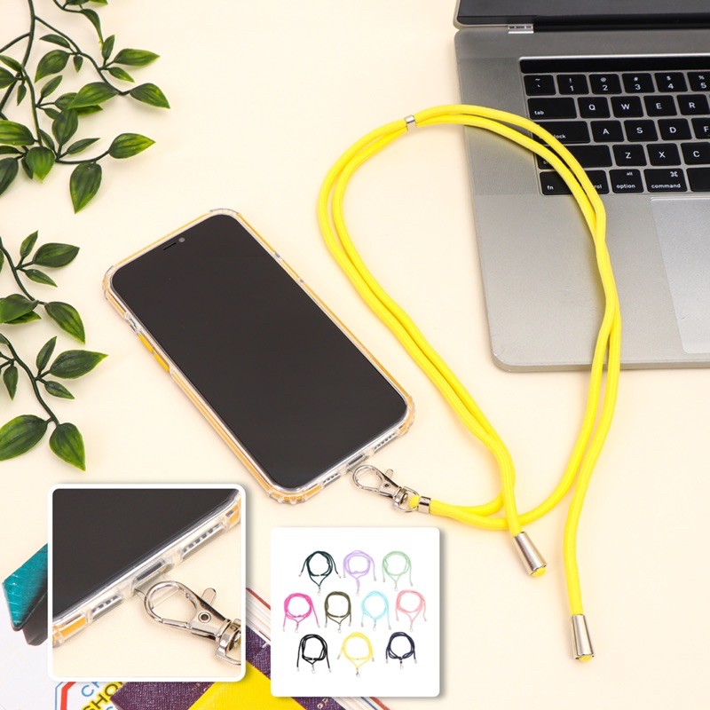 [HANYA TALI] UNIVERSAL STRAP TALI LANYARD HP - SLING 10 COLORS - FOR SOFTCASE IPHONE OPPO VIVO