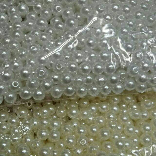 1/2ons atau 50gram 6mm mutiara semi jepang