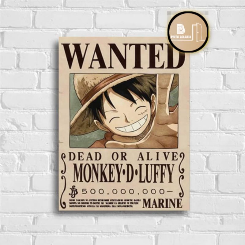 POSTER ONE PIECE MONKEY D LUFFY