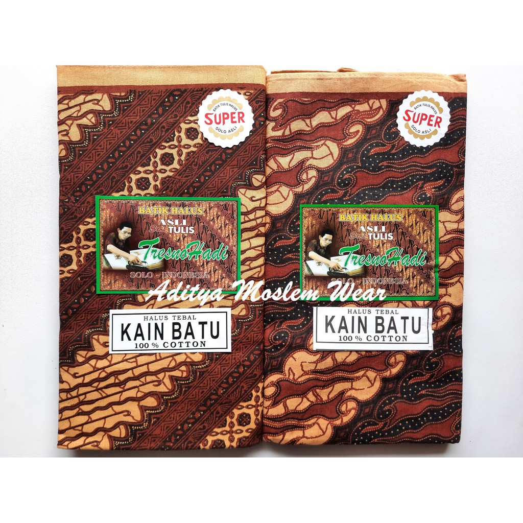 KAIN SAMPING KEBAT PANJANG / KAIN JARIK BATIK TRESNO HADI / KAIN BATU SUPER HALUS