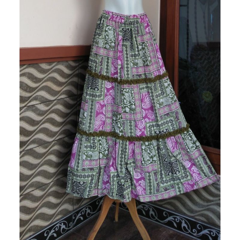 Rok CANDA RAYON kualitas ORY,Rizqi Collection