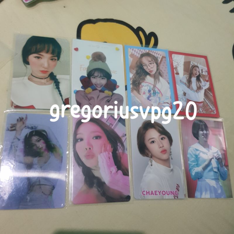 nayeon chaeyoung twice photocard pc blanket mnh tcl2 thailand wil sign unicorn ld luckydraw result f