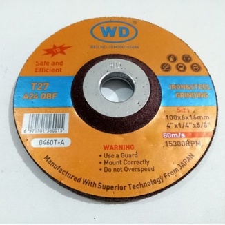 Batu gurinda gerinda POLES WD Mata gurinda gerinda POLES WD 4' INCH