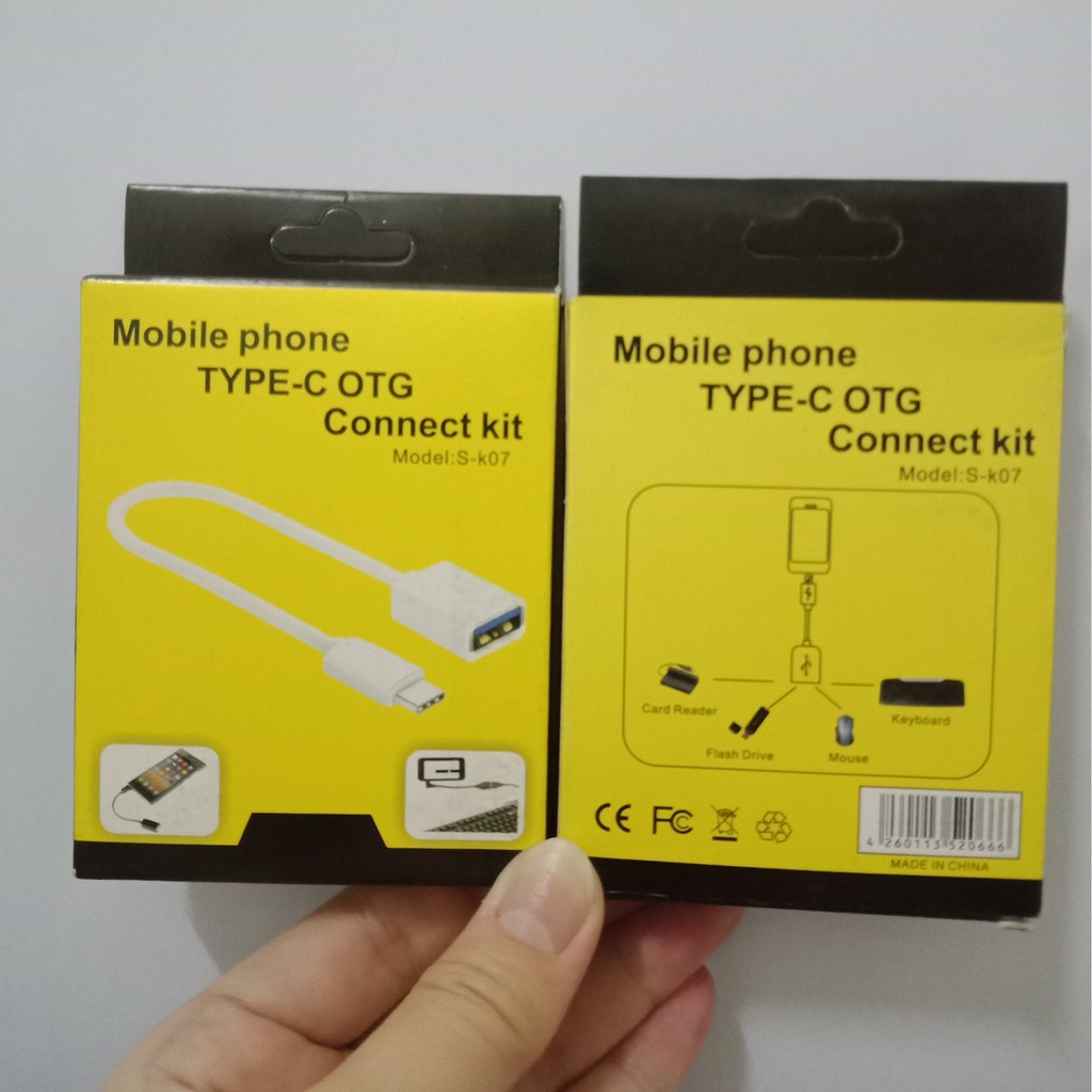 CABLE OTG TO TYPE-C SLIM PACKING DIGILINK