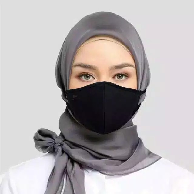 gos RIDER MASKER HIJAB Anti Bacteria Halus 100% Original