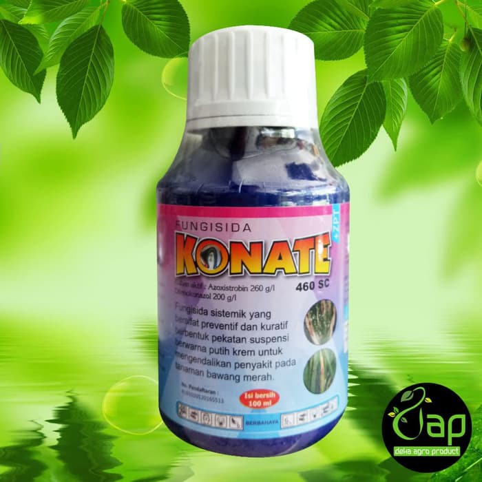 FUNISIDA KONATE 460 SC 100ML bahan aktif azokzitrobin dan difenokonazol