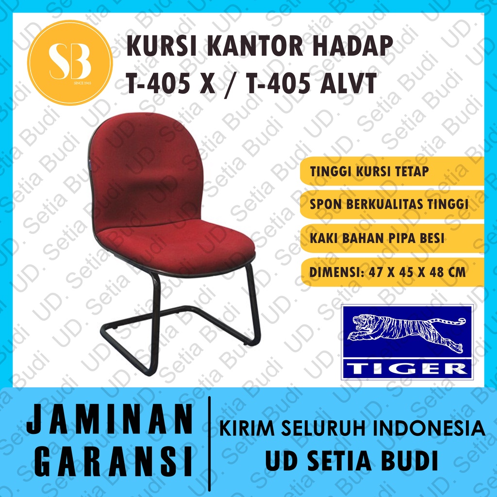 Kursi Kantor Hadap Staff Tiger T-405 X / T-405 ALVT