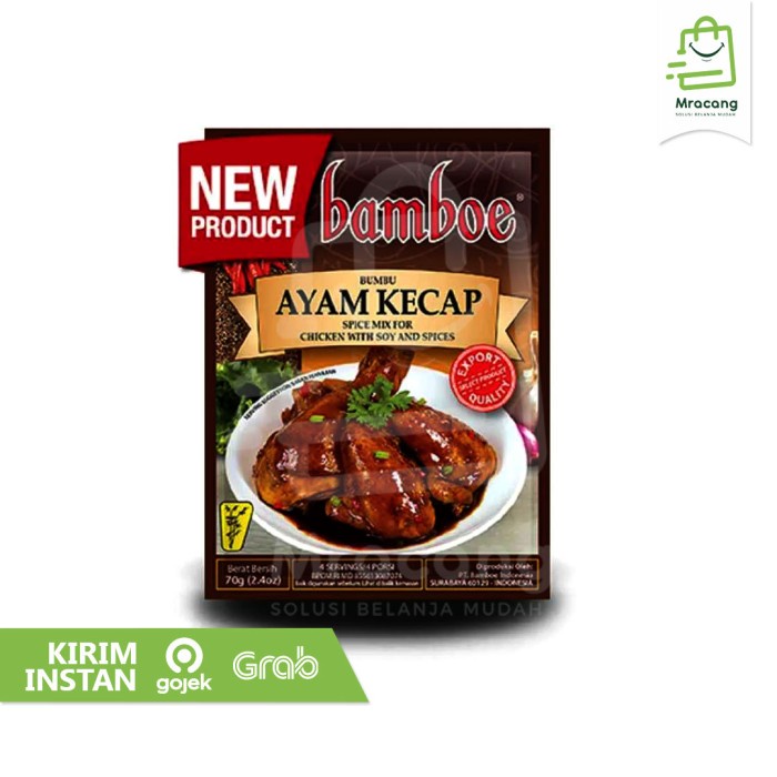 Bamboe Ayam Kecap - Bumbu Instan Masakan Indonesia