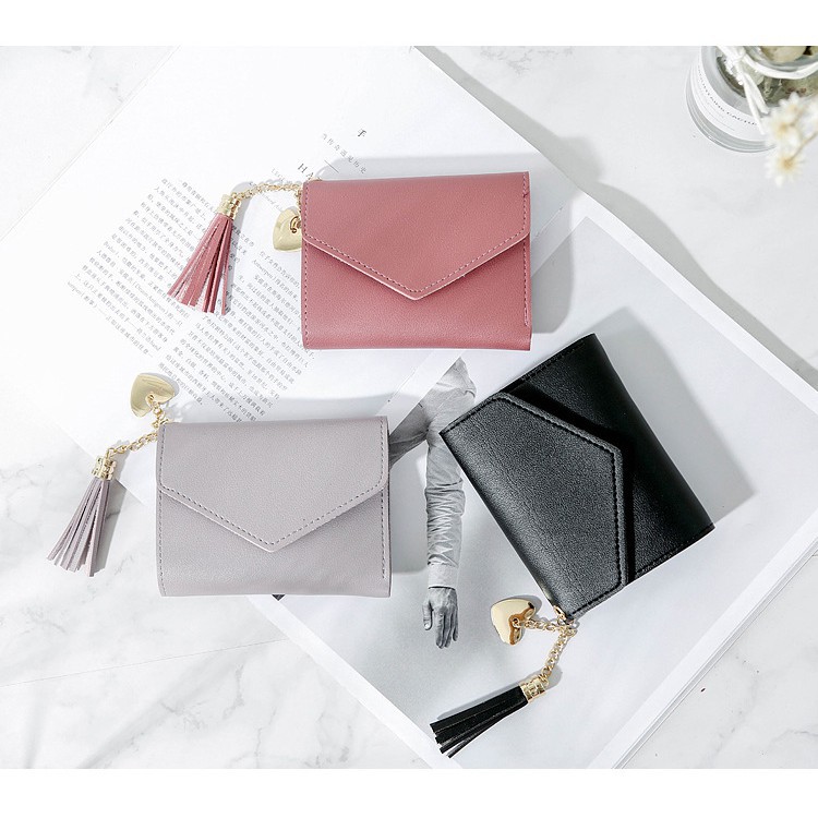 Dompet Pendek Wanita Love Pendant / Women Short Wallet