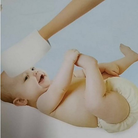 Falmed Wash Gloves Baby 8'S Kantung Seka Bayi Bentuk Kantung sarung tangan Untuk Bayi disposable