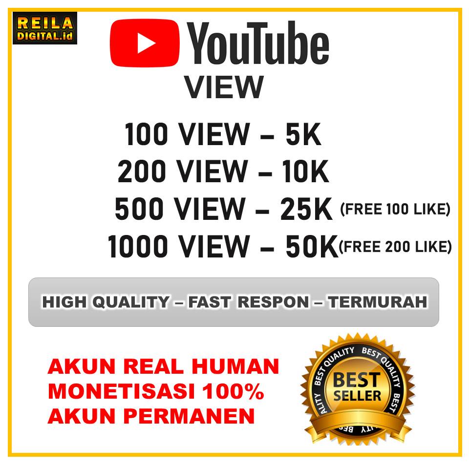 Youtube Viewer Instans High Quality Monetize Termurah dan Bergaransi
