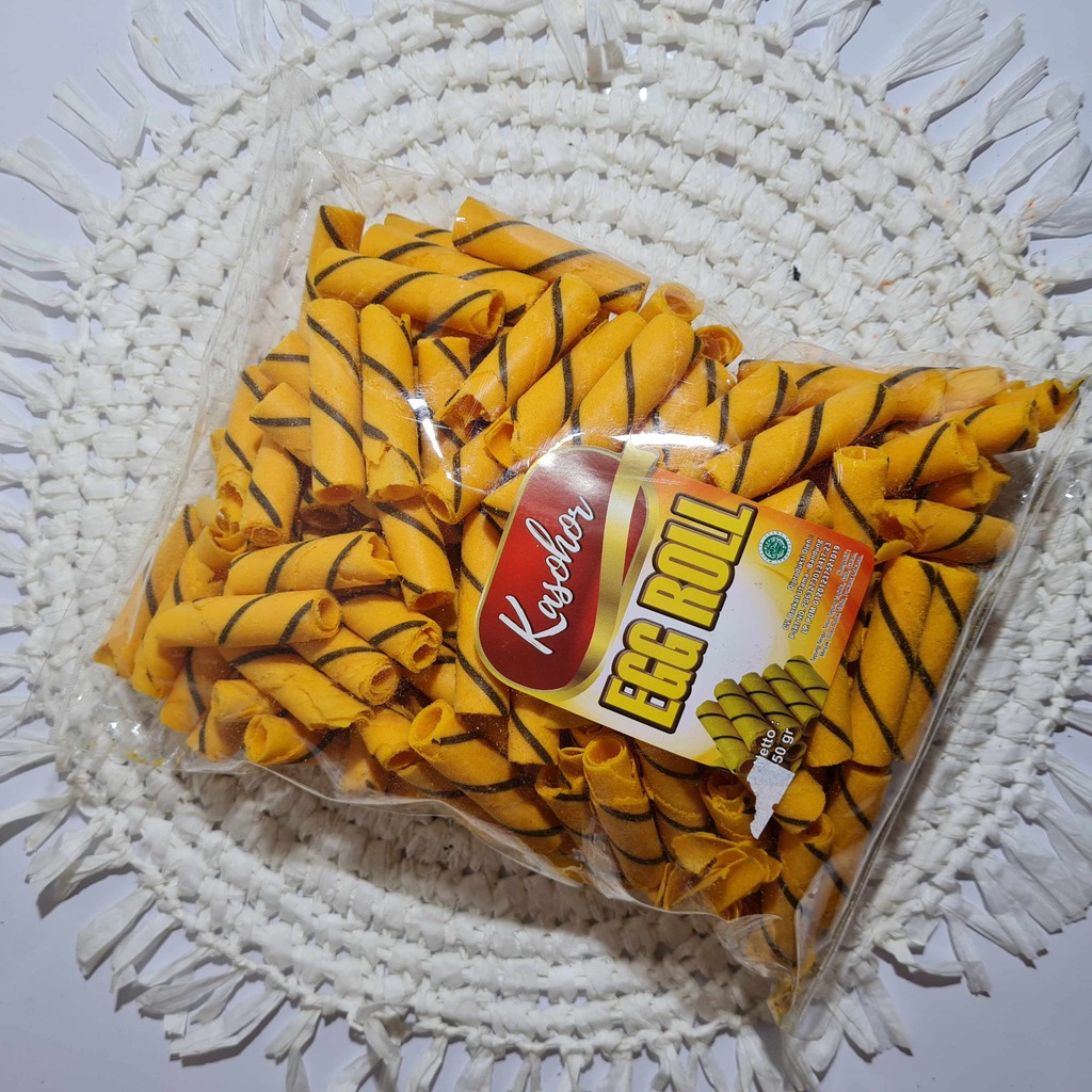 

SNACK KILOAN / SNACK MURAH / Egg Roll Kuning 475gr