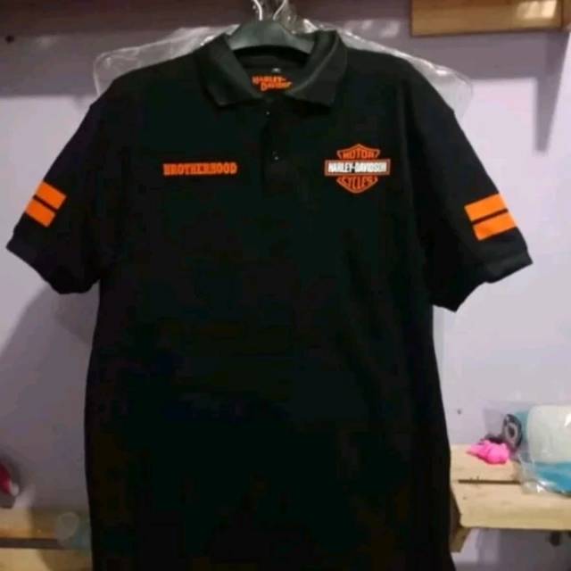 Polo Shirt - Kaos Polo - Kaos Kerah - Baju Kerah - Harley Davidson