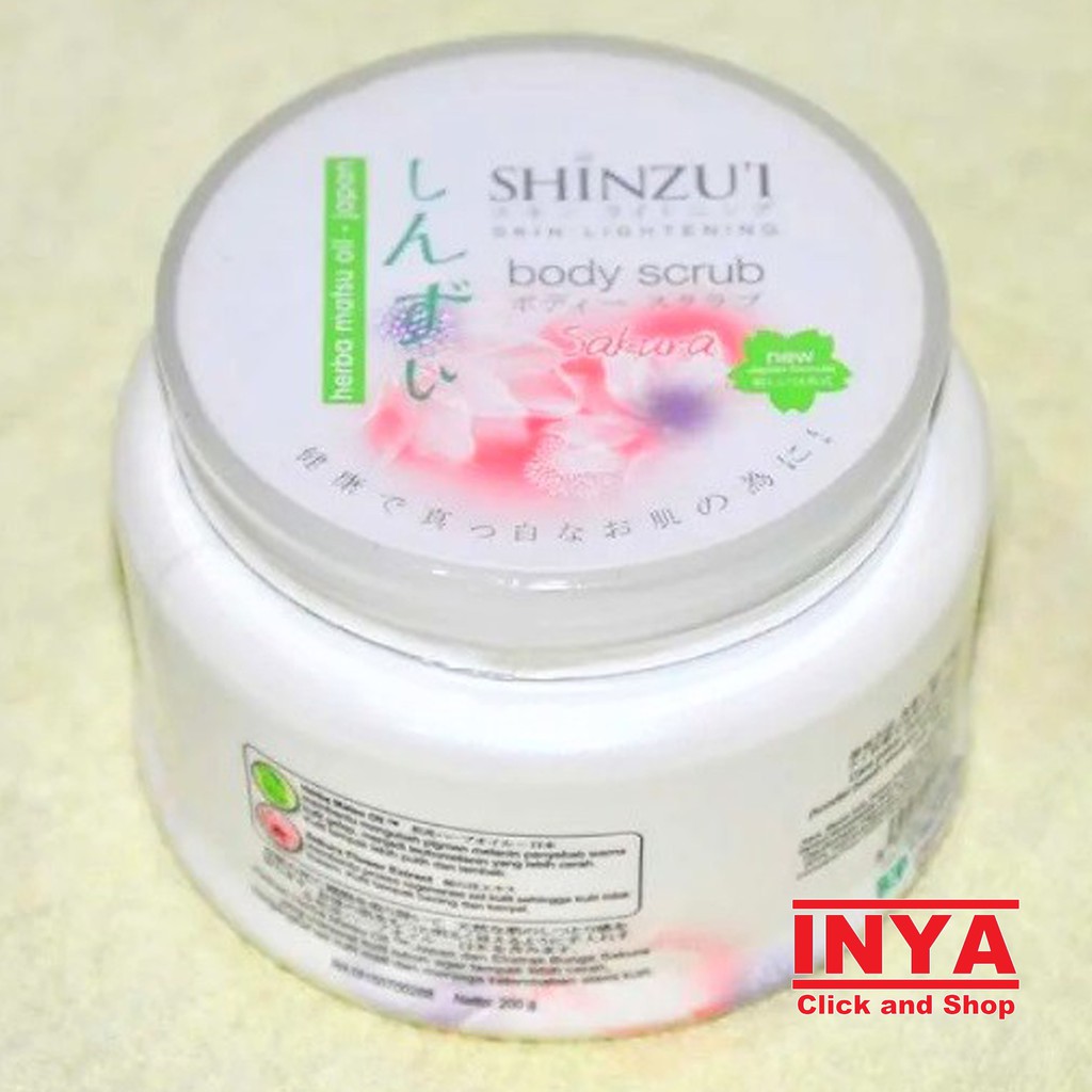 SHINZUI SAKURA BODY SCRUB 200gr