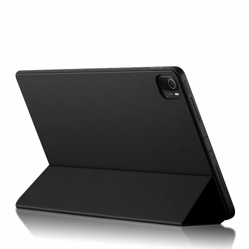 Xiaomi Mi Pad 5 Book Cover Stand Flip Magnetic Case Bahan Kulit Silicone