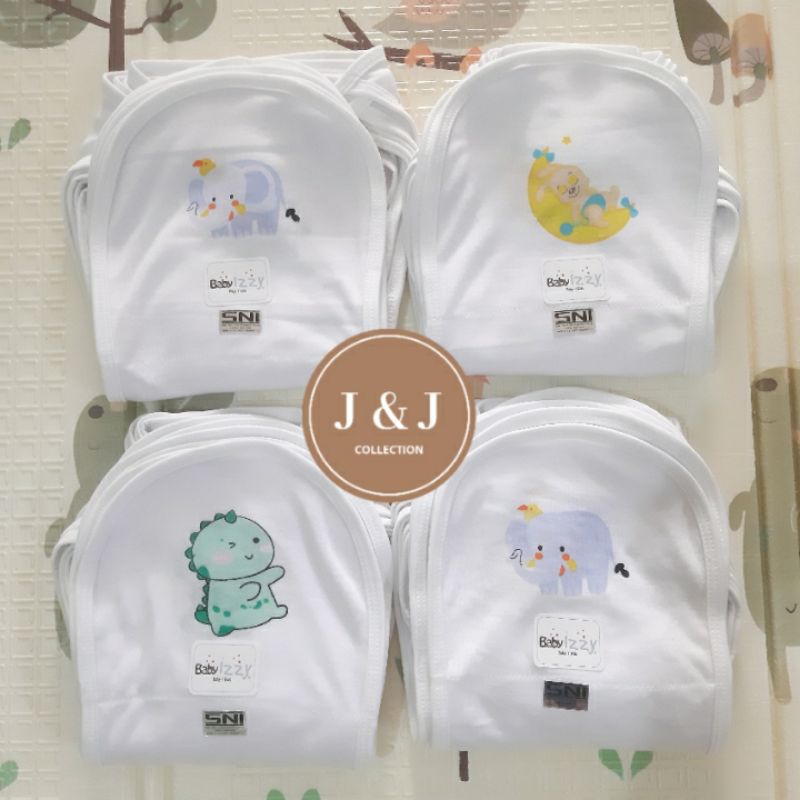 POPOK BAYI TALI KAIN ( 6 PCS ) MOTIF /POPOK BAYI NEWBORN