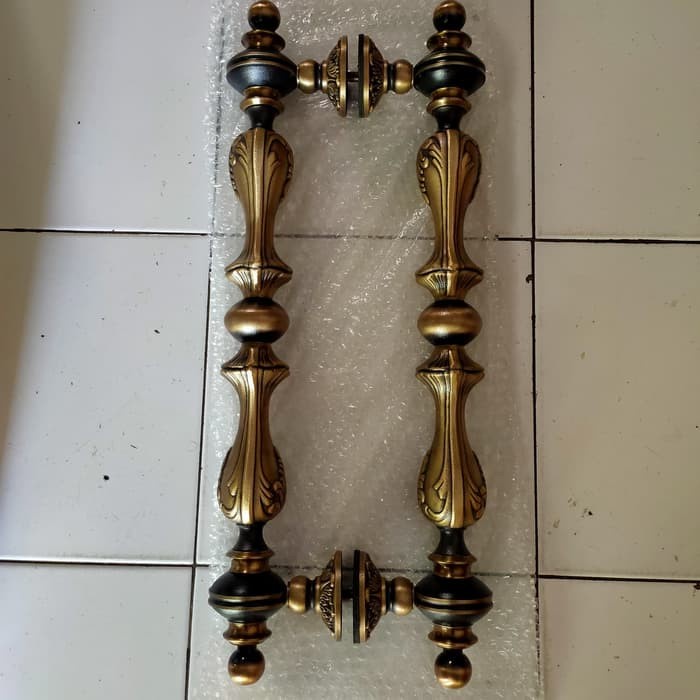 Handle Pintu Rumah Kuningan Yoyo AB Asli Kuningan