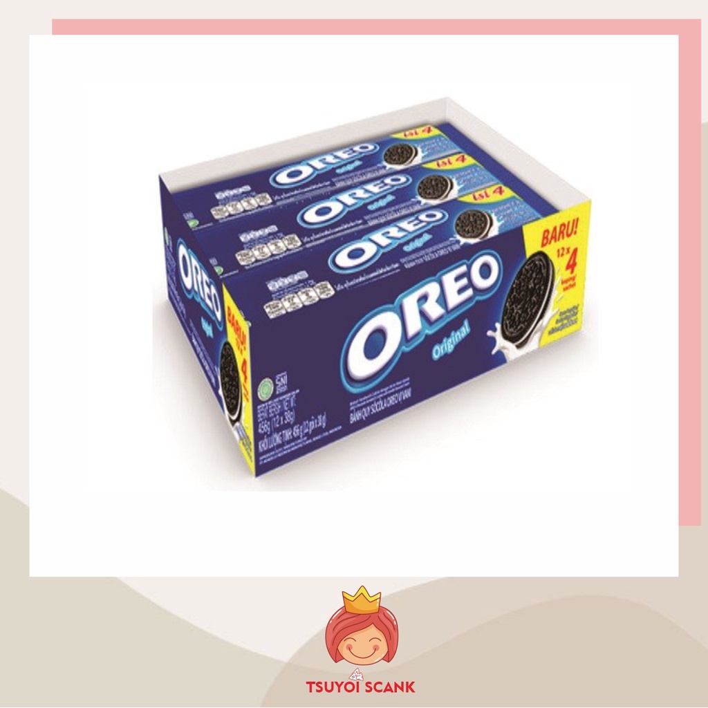 

Oreo Vanilla Kotak isi 12 Pcs